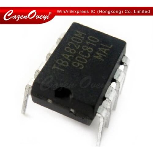 10pcs/lot TBA820M TBA820 820M DIP-8 In Stock