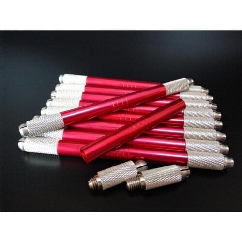 50pcs 2 Head Manual Cosmetic Permanent Makeup Eyebrow Pen Machine For Microblading Cosmetics Manual Eyebrow Tattoo