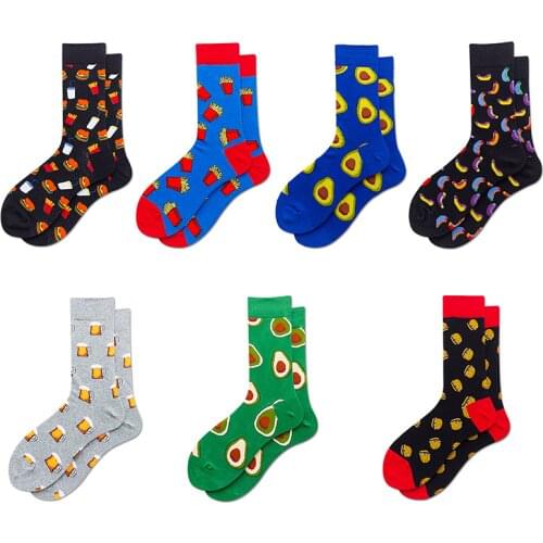 AMOZAE Mens Casual Socks