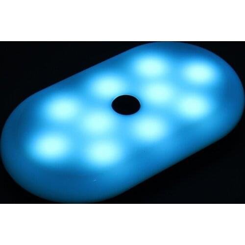 Car Ceiling Lamp Touch Type Night Light Car Roof Ceiling Magnet Lamp Dome USB Charging Automobile Car Interior Reading Light