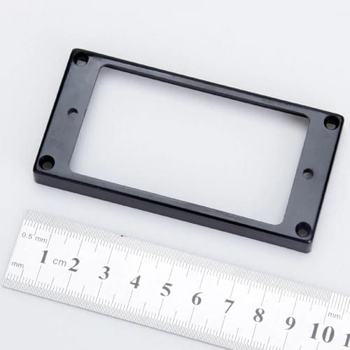 Blk Humbucker Bridge Pickup Mounting Ring Frame Surround For Electric Guitar