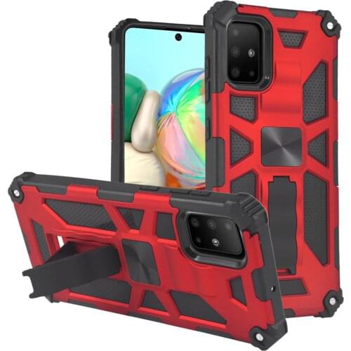 For Samsung Galaxy A10S A20S A30S A50 A70 A51 A71 A11 Case,Armor Shockproof Magnetic Ring Bracket Hybrid Military Cover