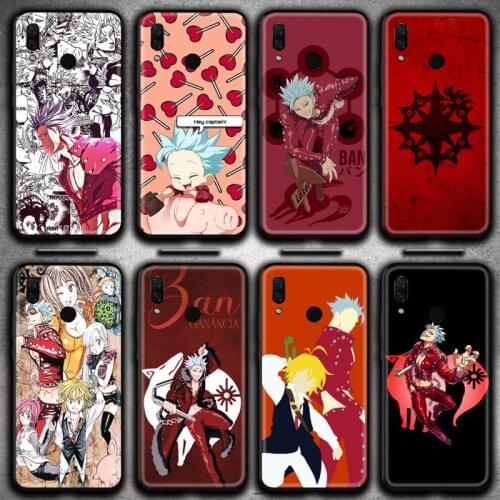 Seven Deadly Sin Ban Anime Phone Case for Huawei Y6P Y8S Y8P Y5II Y5 Y6 2019 P Smart Prime Pro