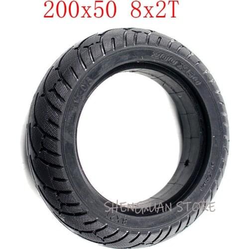HOT SALE 200x50 8X2T Solid tyre 8 inch tire fit Electric Self Balancing Hoverboard Scooter 200*50 8x2T tyre