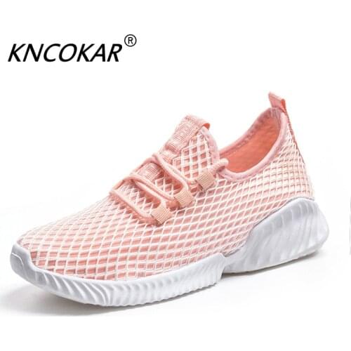 KNCOKAR New Styles Of Womens Shoes And Sneakers In Summer Wear - Resistant Breathable Tide Shoes Casual Shoes x1146