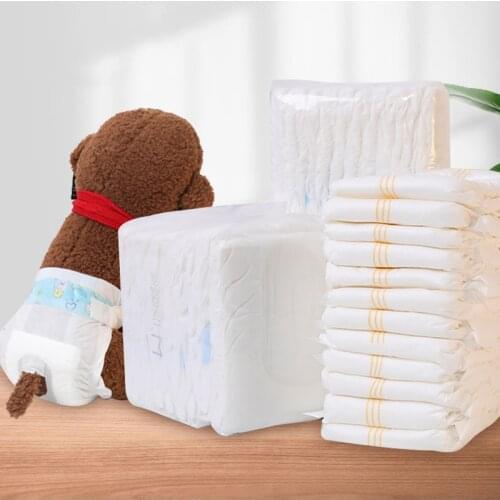 Disposable Dog Diapers pet diapers pet diapers sanitary panty female canine menstrual panties dog supplies
