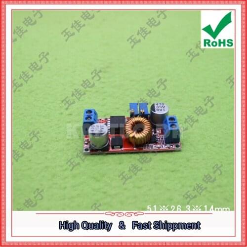 Constant current voltage 5A lithium-ion battery charging LED drive step down power supply module board converter