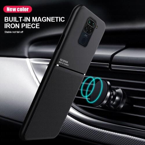Luxury Slim Leather phone Case For Xiaomi 10 10Pro 10Tlite note10 9 8 9se CC9 mix3 5X 6X Build Magnetic Car Plate Soft Cover