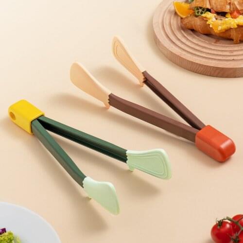 Silicone Food Tongs Non-slip Cooking Tools Salad Bbq Tools Kitchen Accessories Щипцы Кухонные Drop Shipping