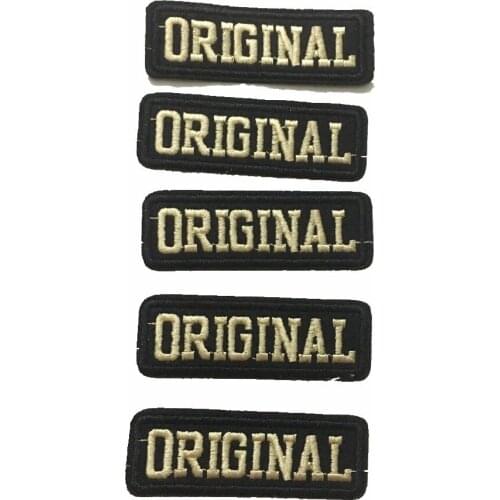 5 Piece lot New Arrival ORIGINAl Embroidery Patches Iron on Patch Embroideried Clothes Backpack Sewing Accessories DIY Patches