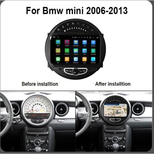 Android Car GPS Navigation DVD player for-BMW mini 2006-2013 auto multimedia player auto radio GPS head unit tape recorder