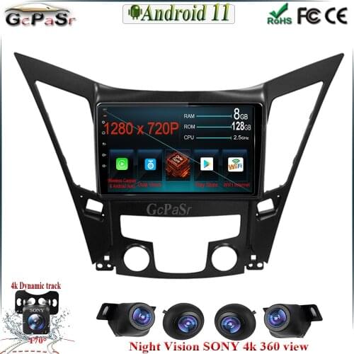 9'' Android 10 Car Radio Player for Hyundai Sonata 6 YF 2009 - 2014 Car Radio Multimedia Video Player Navigation stereo GPS