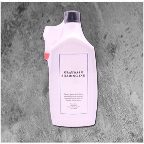Free Shipping 12OZ / 420g / 360ml / Bottle Makkruo White Tattoo Gray Wash Shading Ink