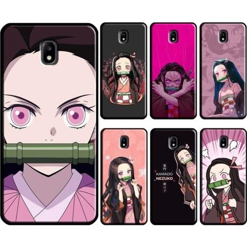 Demon Slayer Kamado Nezuko For Samsung Galaxy J1 J3 J4 J5 J6 J7 2016 2017 A3 A5 A6 A8 A9 J2 Core J8 2018 Phone Case
