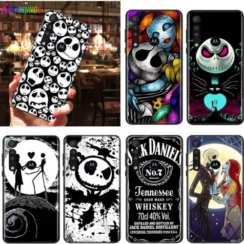 Nightmare Christmas Jack For Motorola One Marco Hyper Fusion Plus G9 G8 G 5G E7 E6 Edge Plus Play Power Lite Phone Case