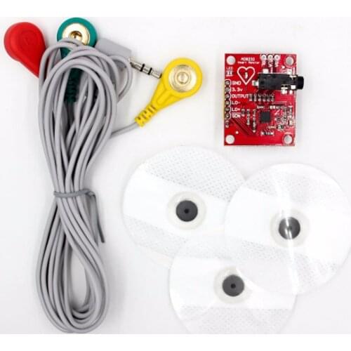 Ecg module AD8232 ecg measurement pulse heart ecg monitoring sensor module kit for arduino DIY Kit