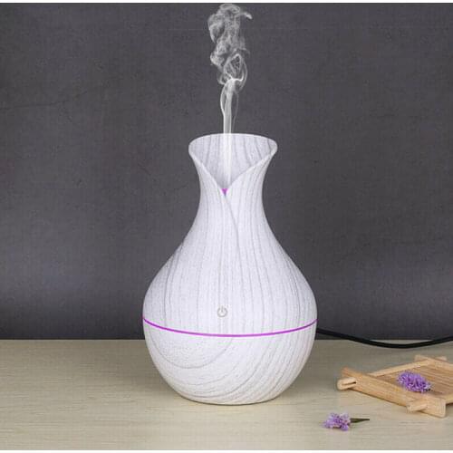 Electric Aroma air diffuser wood Ultrasonic air humidifier Essential oil Aromatherapy cool mist maker for home