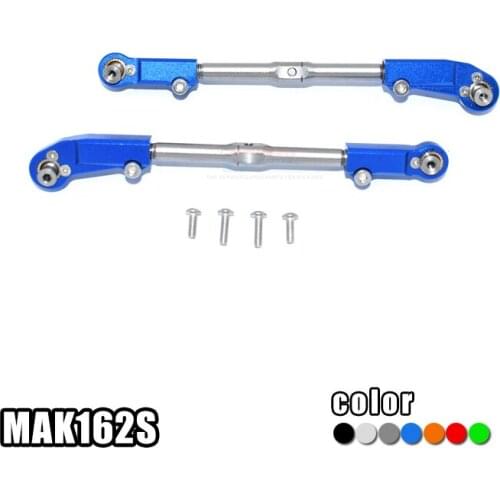 GPM ALUMINUM+STAINLESS STEEL ADJUSTABLE FRONT STEERING TIE ROD For 1/8 ARRMA KRATON 6S AR106005/AR106015/AR106018 RC Upgrade