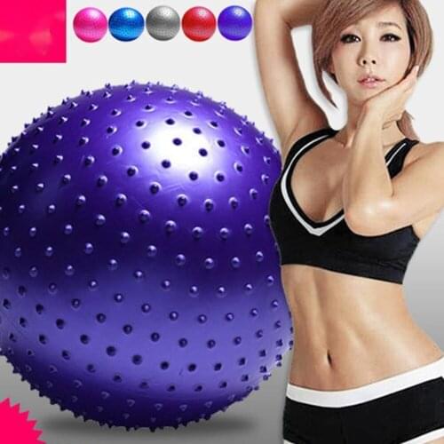 PVC Point Massage Ball 75cm Yoga Ball Thickened Fitness Equipment for Adults Yoga and Beauty Ball GYM Sports Accessories