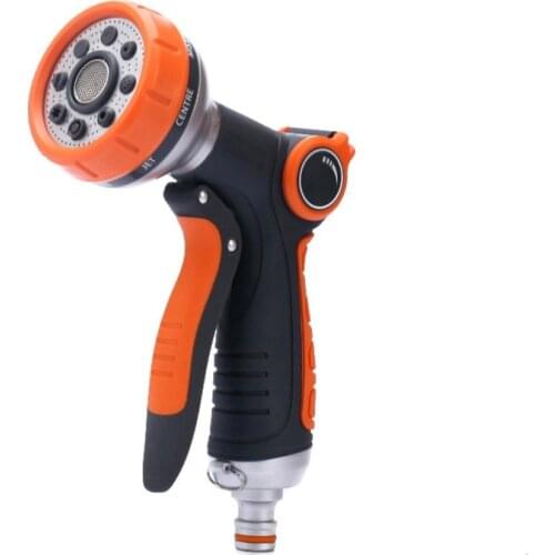 8 Functions Garden Water Gun Hose Nozzle Mutifunctional Household High Pressure Car Wash Spray Gun Lawn Watering Sprinkle Tools