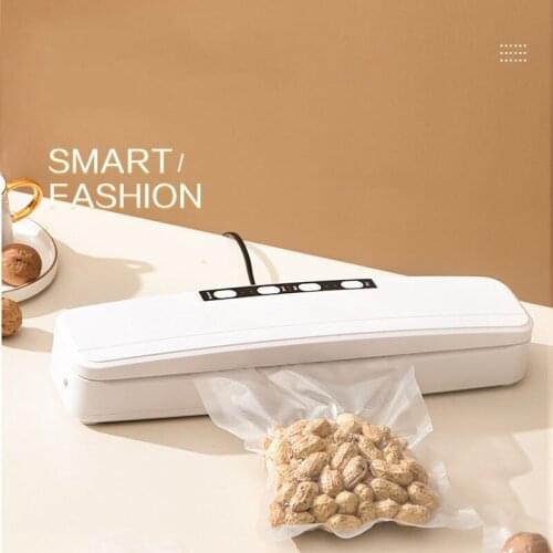 MOTAWISH Food Vacuum Sealer 110/220V Automatic Household Vacuum Sealer Packaging Machine Include 10Pcs Bags