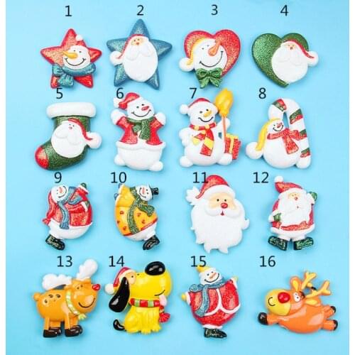 Christmas Refrigerator Magnet Fridge Magnets New Year Gift Home Decoration Magnetic Kitchen Decoration Free Shipping