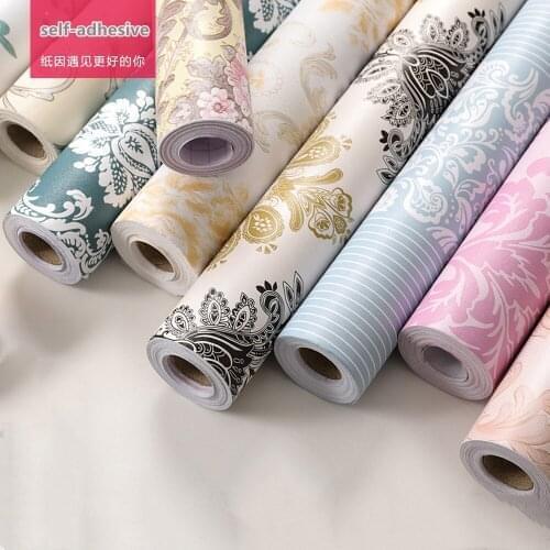 Self-adhesive PVC Wall Stickers Livingroom Wallpaper Wallcoverings 45cm x 10m