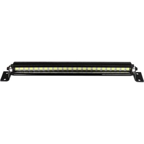RC Car Roof Lamp 24 LED Light Bar for 1/10 RC Crawler Axial SCX10 90046 90060 SCX24 Jeep Wrangler JK Rubicon Body