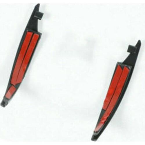 2Pcs Water Rain Gutter Extension For For Jeep Wrangler JK 2007-2017 Accessories Water Rain Gutter Extension Slot