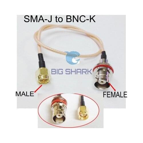 High Frequency SMA male to BNC female RF cable adapter cable RF316 wireless router coaxial cable