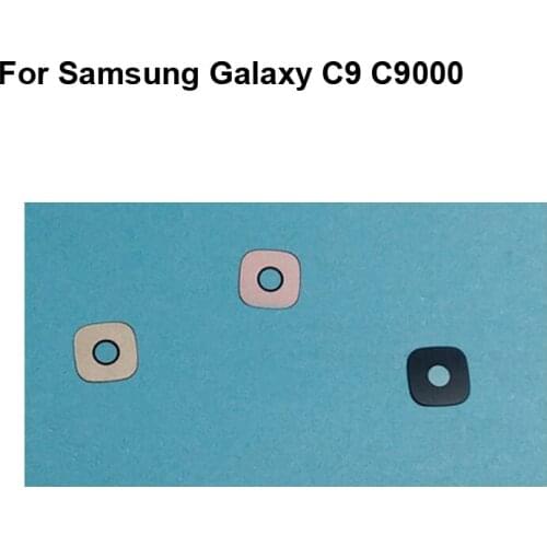 High quality For Samsung Galaxy C9 C9000 Back Rear Camera Glass Lens test good For Samsung Galaxy C 9 Replacement Parts