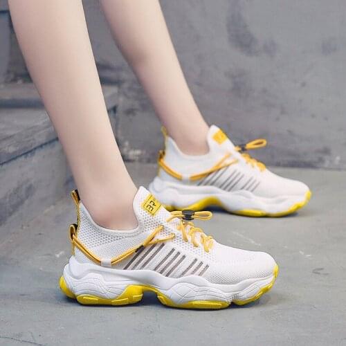 Shoes Women Chunky Snreakers Platform zapatos de mujer Spring New chaussures femme Patchwork Fashion Brand Lady footware U21-80