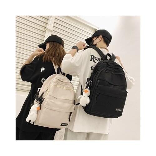 Women School Backpacks for Girls 2020 New Fashion Female Candy Color Students Shoulder Bags Travel Backpacks Laptop Backpack