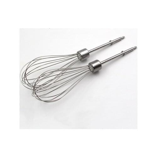 2pcs 304 stainless steel whisk stir bar for KENWOOD HM220 HM320 HM520 Panasonic MK-GH1 Tefal HT4010 mixer parts