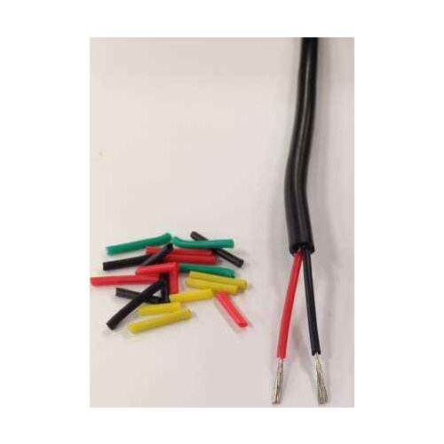 20m 2 Core Silica gel wire 1.5 Square Soft Silicone Cable YGG Multicore 2X1.5 High Temperature Wire Sheath Cable