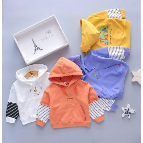 Aitonoble 2021 Cartoon Boys and Girl Surprise Sweatshirts for Little Kids Hoodies Spring Autumn Children Long Sleeve Jacket