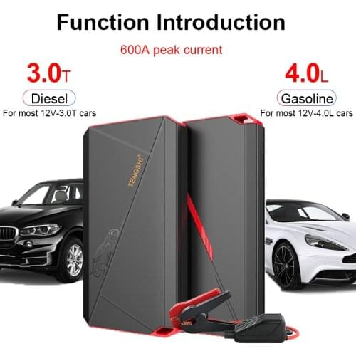 TengShi Jump Starter Battery Charger Power Bank Starting Device Start-up for car