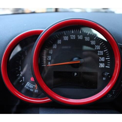 Car Air Outlet Decoration Navigation Gear Ring For MINI COOPER S F60 Accessories Modification Tachometer Steering Wheel Sticker