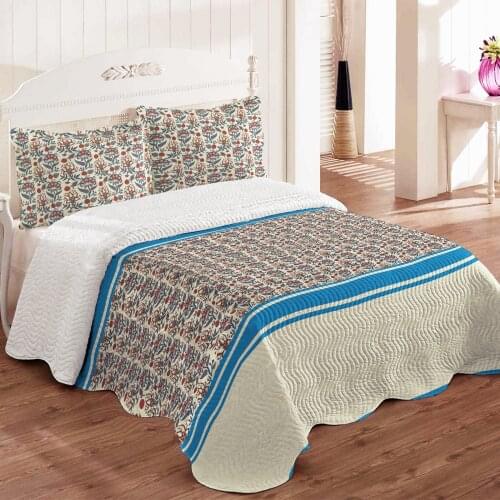 Belnido Çift Kişilik Kapitone Yatak Örtüsü