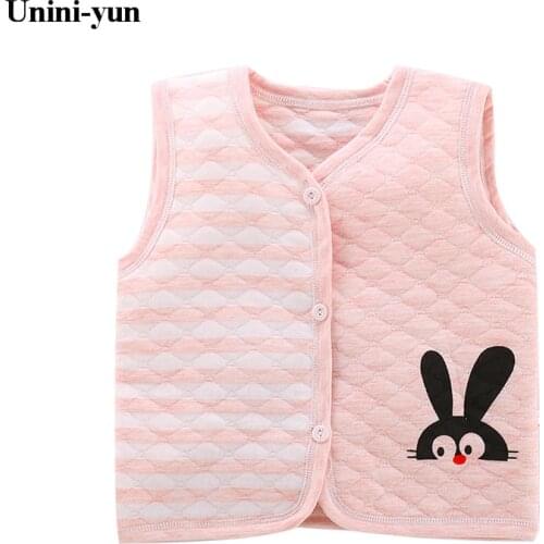 Unini-yun Kids Vest Children Girls Vest Jacket Winter Spring Waistcoats for Boy Baby Girl Outerwear Coats Newborns 6M9M12M-6T