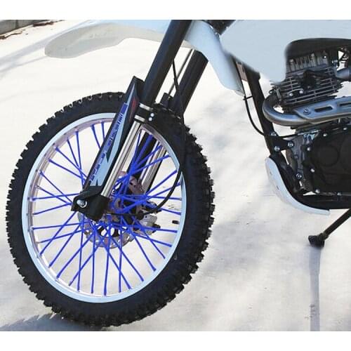 Hot sale Wheel Spoke Wrap Tubes Kit Universal Motorcycle Dirt Bike Enduro Off Road Wheel Rim Spoke Shrouds Skins Covers
