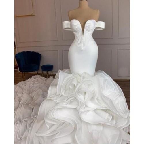 KISS WHITE Women's Dresses With A Train