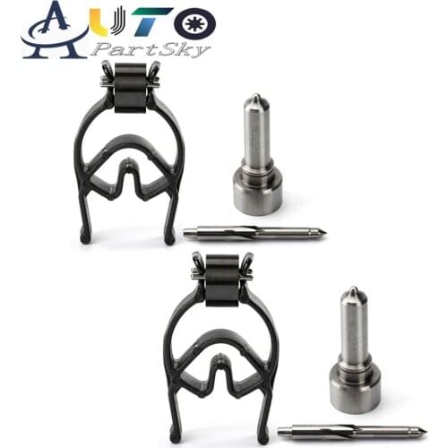 2 Pieces 7135-651 Diesel Injector Repair Kits Nozzle L121PBD + Valve 9308-621C for Delphi Injector EJBR02201Z EJBR01302Z