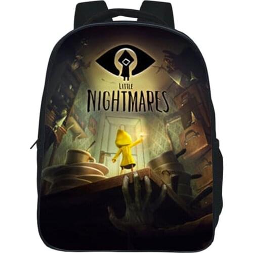 Little Nightmares Backpack Boys Girls School Bag Teenagers School Backpack Students Mochila Children Cartoon Casual Rucksack