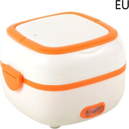 Multifunctional Electric Lunch Box Mini Rice Cooker Food Heater Steamer Bowls Spoon Measuring Cup Cooking Tool
