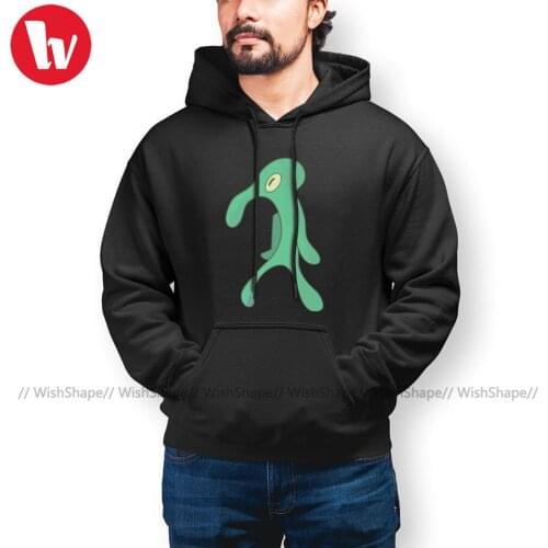 Fashion Squidward HoodiesTransparent Bold And Brash Hoodie Long Sleeve Cotton Hoodies Autumn Loose Pullover Hoodie
