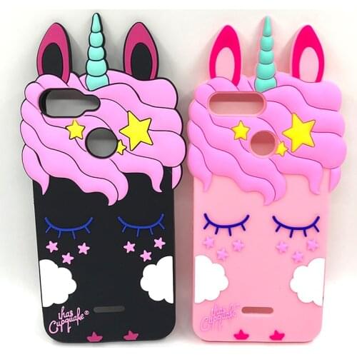 Soft Silicone Phone Case For Xiaomi Redmi 6 Case For Xiaomi Redmi 6A 6 A 3D Cartoon Unicorn Cute Back Cover For Xiomi Redmi6 6A