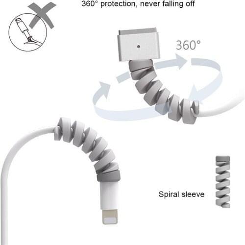New Hot 4Pcs Cable Winder Biter Protector Saver Cover USB Charger Cables Holder Cord Accessories SMR88