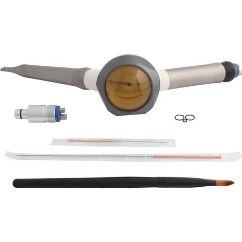 Original 3H Preven Air Polisher Sandblasting Equipment Sandblaster Gun Prophy Jet Teeth Polishing Midwest 4 Hole M4 Coupler