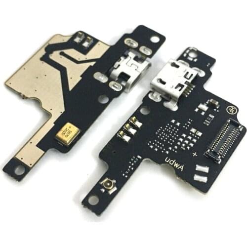 Original USB Charging Port Dock Connector Flex Cable For ZTE Blade V9 Vita USB Charging Dock Connector Microphone Board Parts